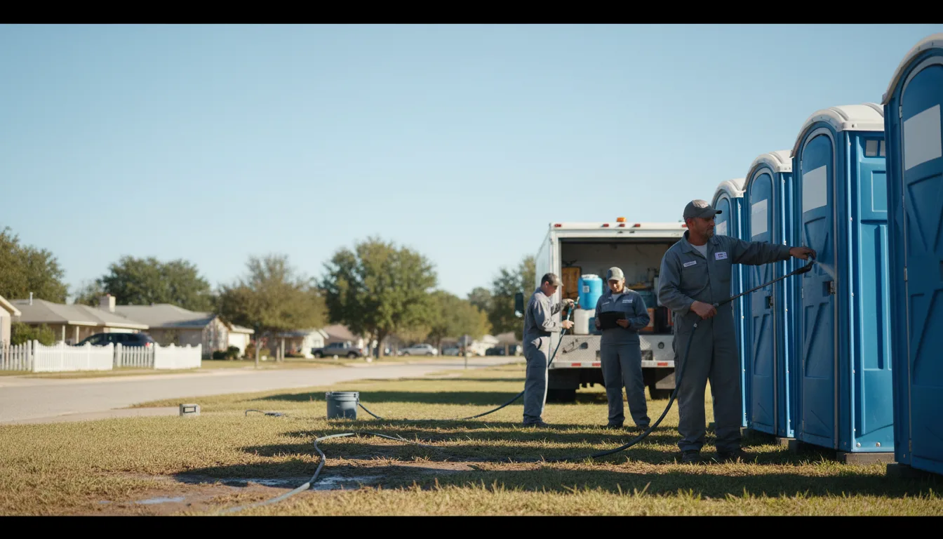 Long-Term Portable Toilet Rental in Ludell, KS near me